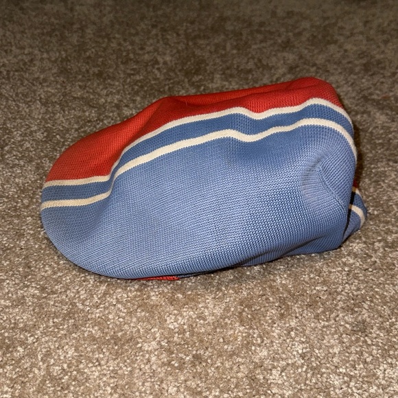 Kangol Red and Blue Striped Hat - Picture 1 of 5